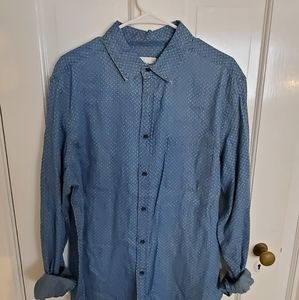 Long sleeve chambray button up